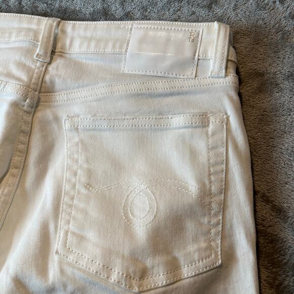 R13 Kick Garret‎ White Jeans Size 28 Distressed - Picture 3 of 9